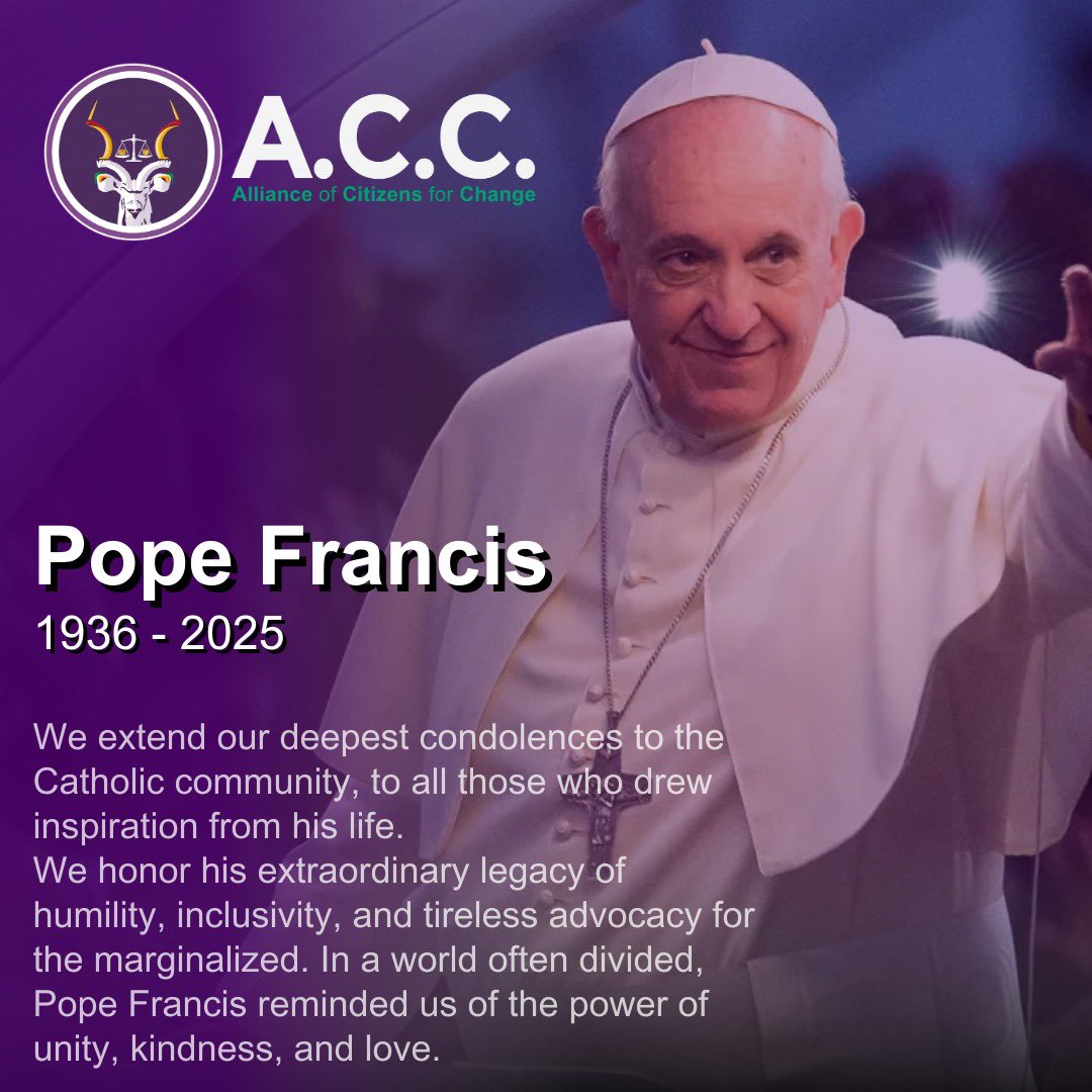Pope Francis' last public remarks on Sunday, on the occasion of Easter, the late pontiff said: “The Israeli war on the Gaza Strip is generating death &amp; destruction and causing a 'horrific &amp;  shameful' humanitarian situation.”He also condemned the War in Ukraine 🇺🇦. RipPopeFrancis