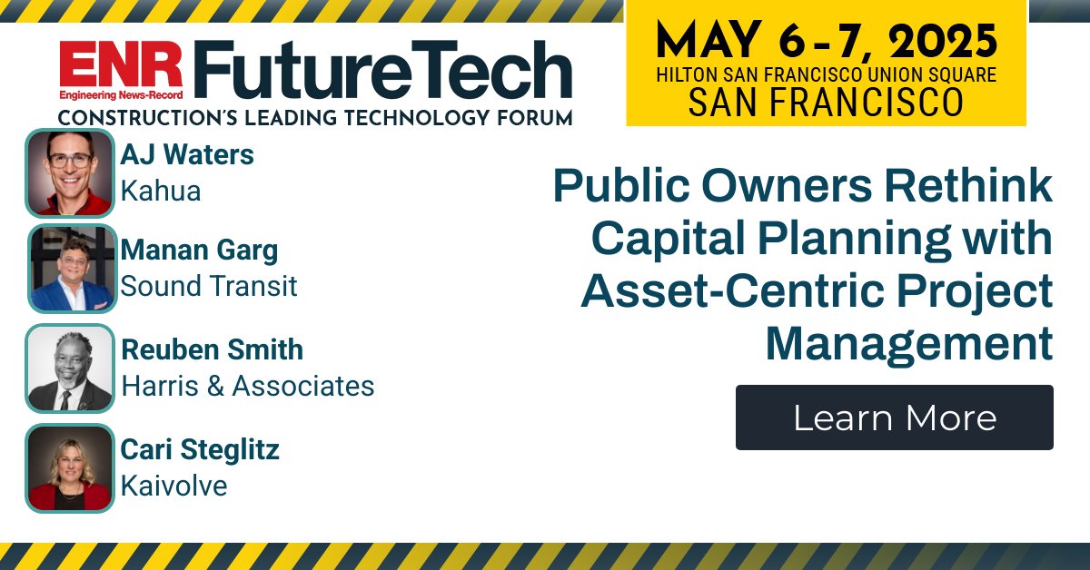 TheEngiNerdLife's tweet image. &quot;Innovation in construction has been stagnant for 20 years.&quot;
Join me next week at #ENRFutureTech as debunk that myth with the inventions changing construction technology today. 
Use code SPKVIP20 for 20% off your registration.
@kahuainc #enablinginnovation #contech