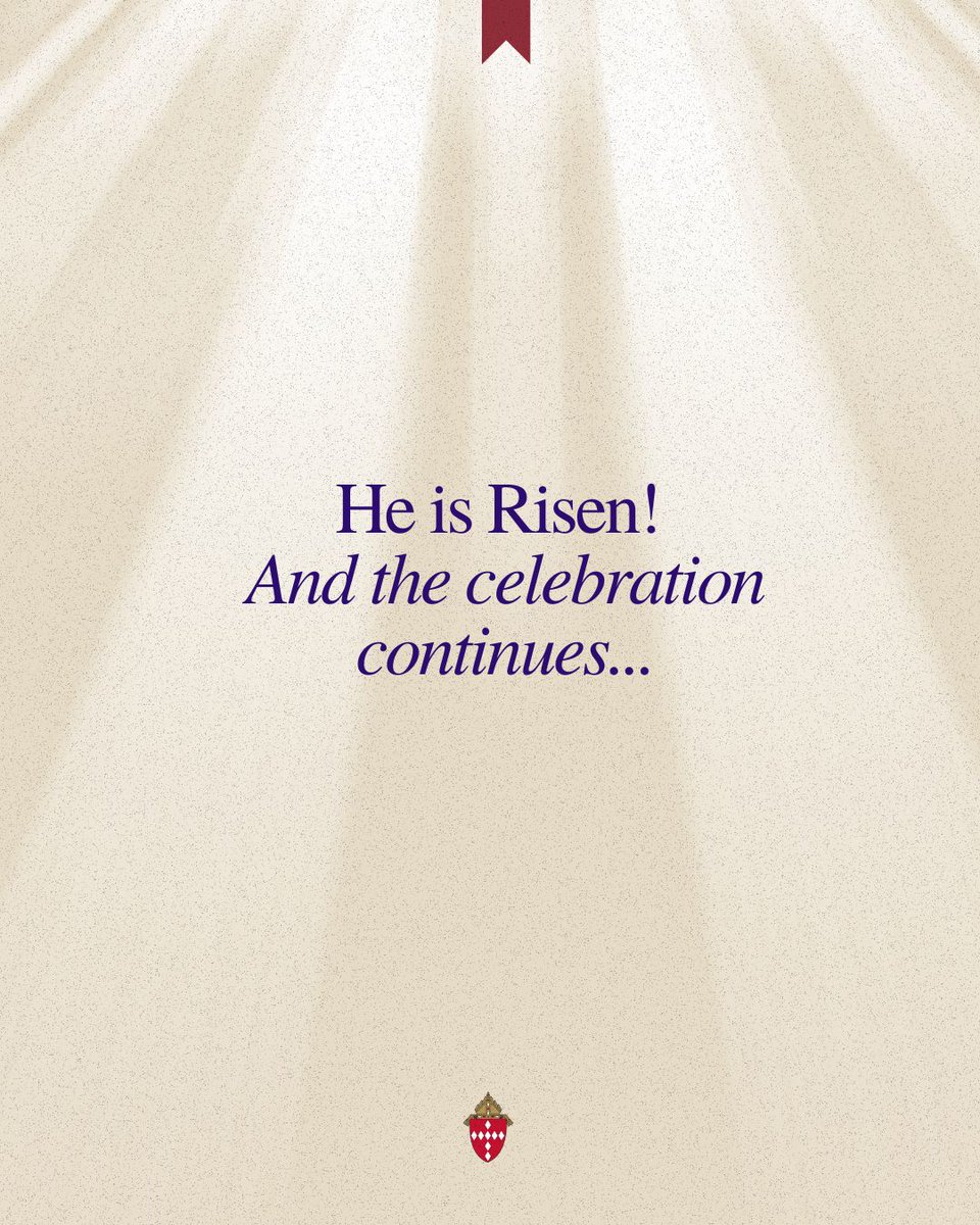 On this Easter Monday, let us carry the light of the Resurrection into our everyday lives. Christ’s victory over death is a promise of hope for us all. Alleluia!