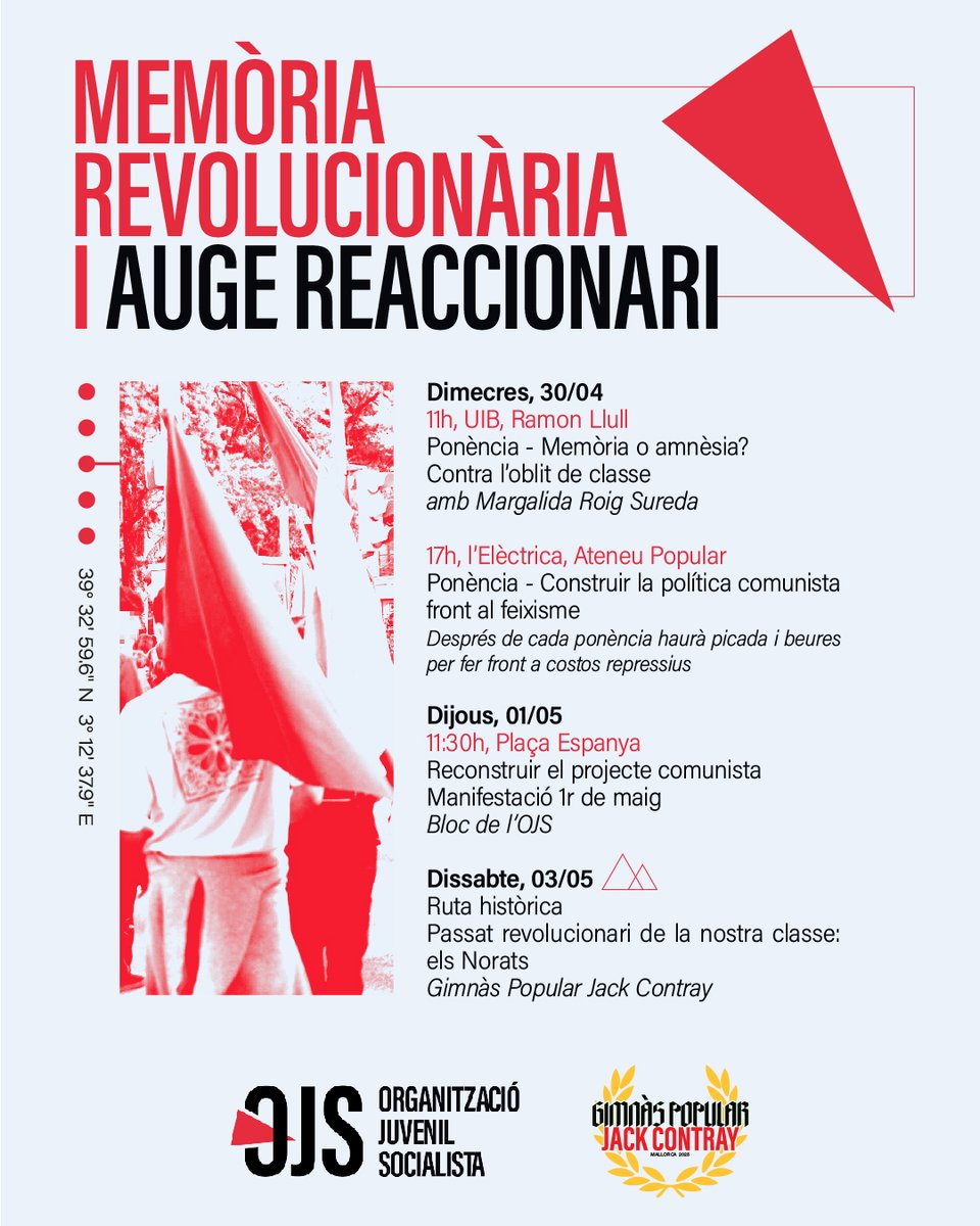 Organització Juvenil Socialista de Mallorca tweet media