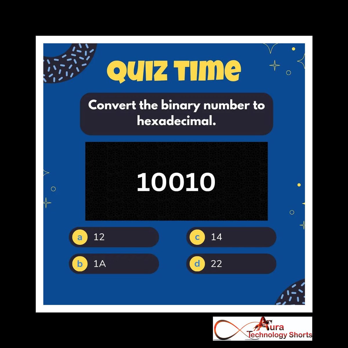 Auratechno72007's tweet image. Quiz Time
.........
#ComputerQuiz #TechTrivia #QuizTime #FunWithComputers #TechKnowledge #QuizNight #GeekChallenge #BrainTeaser #DigitalTrivia #ComputerFacts #ITQuiz #SmartGame #KnowledgeTest #TechSavvy #PlayAndLearn #LearnWithFun #BrainBoost #TestYourKnowledge #KnowledgeIsPower