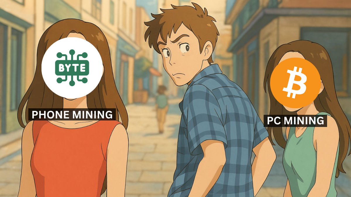 ByteBlockchainX's tweet image. * I said I was loyal to $BTC Rig Mining...

Start mining $BYTE from your phone NOW:
app.byteblockchain.org