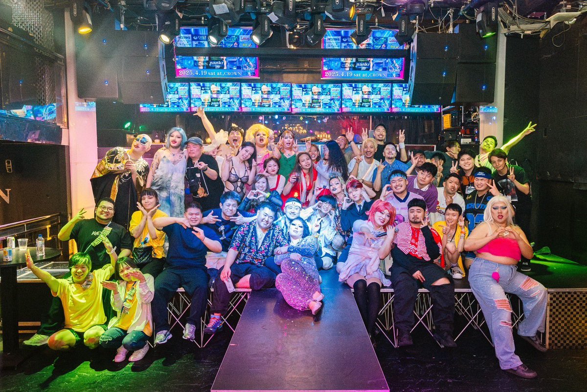 no810hrm's tweet photo. 4/19(sat)
@okinight_event 
みんな、最高に楽しい時間をありがとうございました🫶 https://t.co/4GG5avILU6