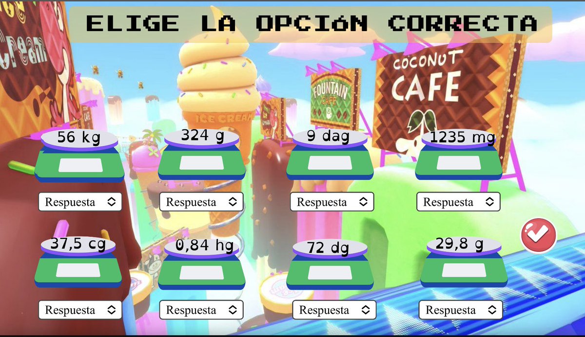 Nuevo <a href="/genially/">Genially</a> para trabajar “Las unidades de medida”. Vitaminado con extensiones de <a href="/sandboxeduca/">Sandbox Educación</a>
Hay que conseguir las 3 copas 🏆(longitud, capacidad y masa) para llegar al final. Cada alumno puede ir por el camino que prefiera 🛣️

view.genially.com/67fa4c7190b99c…