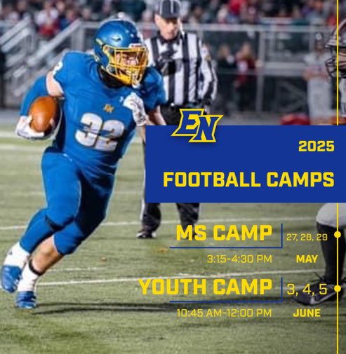 It’s time to register for 2025 Knights Football Camps!

eastnoblefootball.com/camps.html
