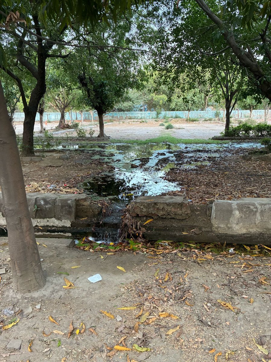 balajeed's tweet photo. @CeoNoida @CMOfficeUP please see that the excess water from Sewage Treatment Plant is flowing in open area and stagnating. Pls fix this @Sector 50 Noida #CleanNoida https://t.co/FzgKOk13o9