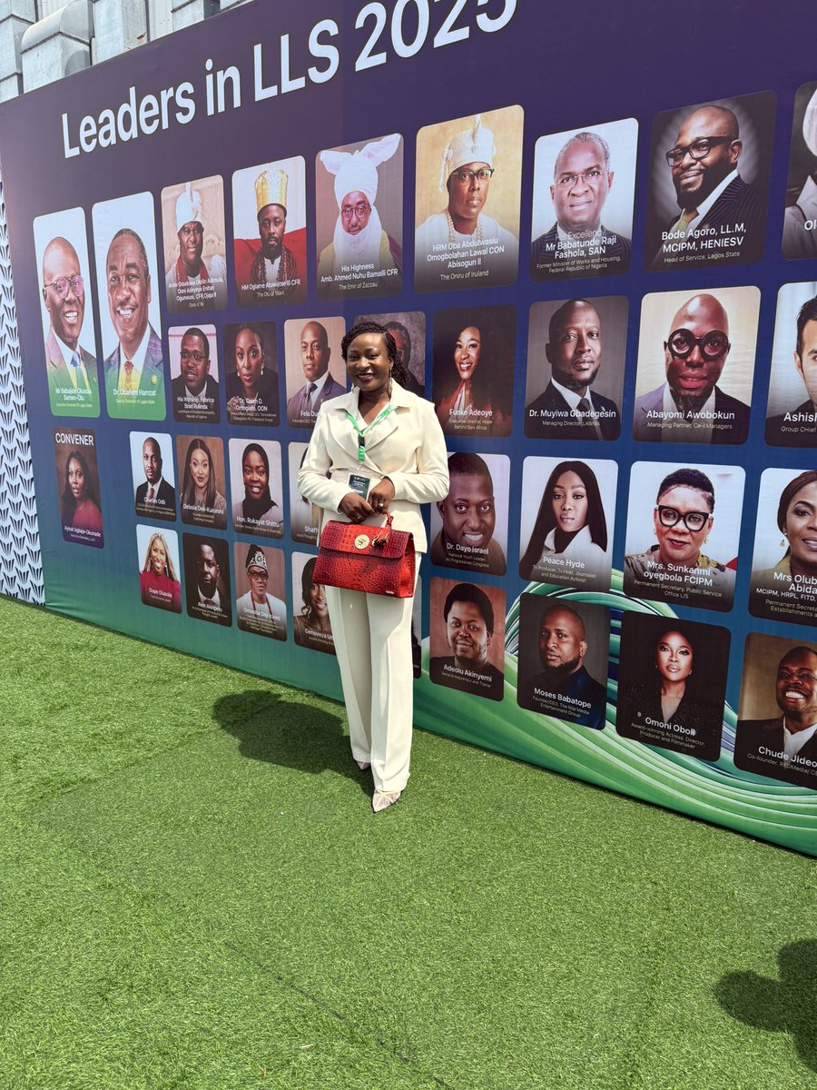 📍Lagos Leadership Summit '25

Thank you <a href="/ayisatagbaje/">Ayisat Olabimpé Agbájé</a> <a href="/LLS_SUMMIT/">LagosLeadershipSummit2025</a> for executing such an excellent event. I am confident that this summit will  yield numerous success stories in the near future.
