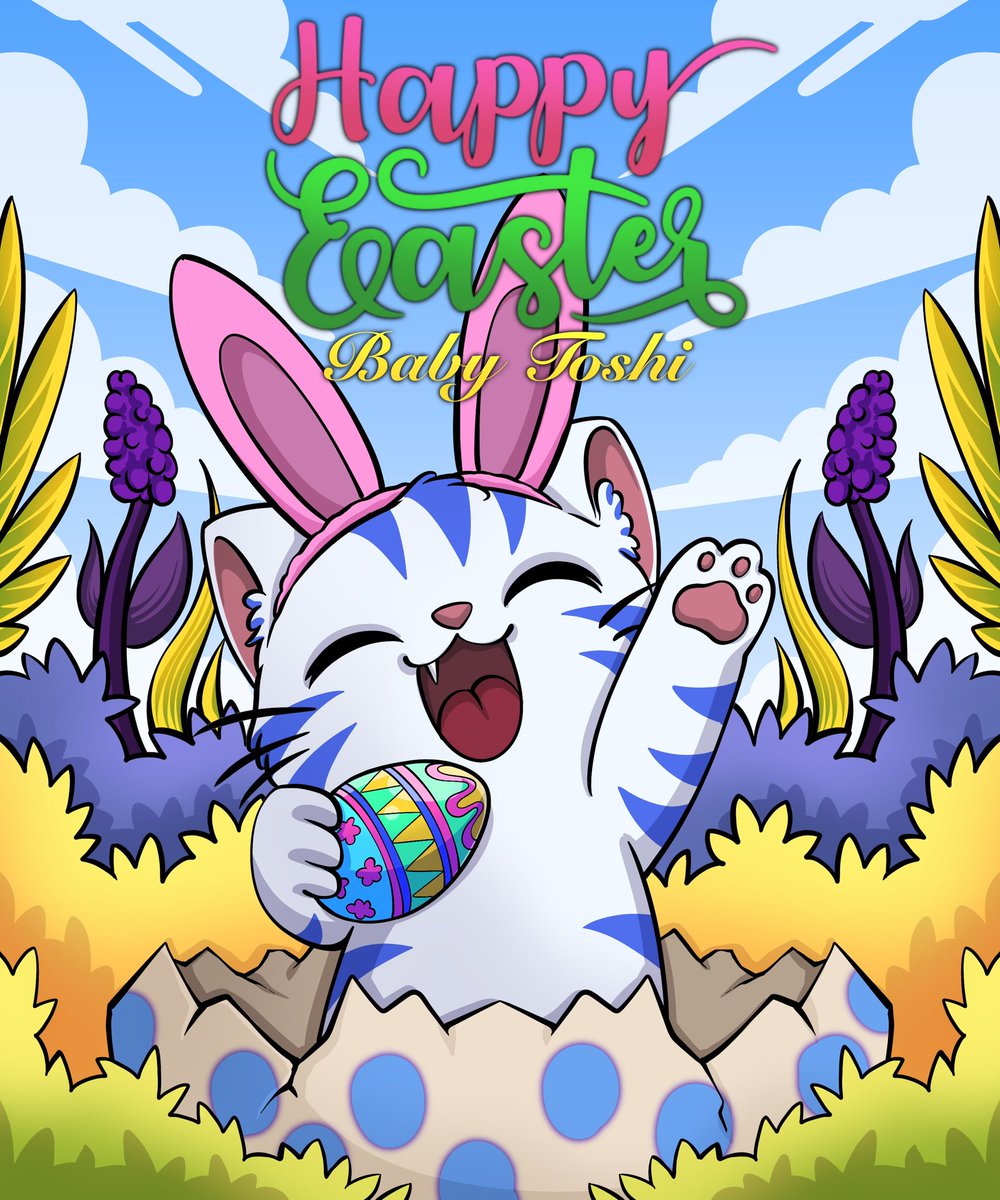 sankunNft's tweet image. My submission for @btoshionbase 
Happy easter baby toshi👀 $BTOSHI 

#BabyToshi #BaseETH #EasterContest #CryptoArt #StayBased #DiamondPaws #MeowTheFuture