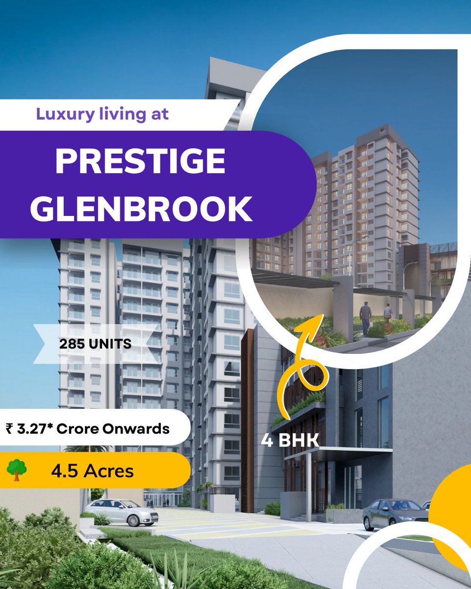 CashbackBro's tweet photo. Where luxury meets the skyline 🌇 Explore Prestige's finest addresses across Whitefield, Bangalore! 2, 3, 4, 5 BHK homes with world-class amenities await you. ✨
#LivePrestige #WhitefieldLuxury #bangaloreluxuryhomes https://t.co/6Iu9m6Qgre