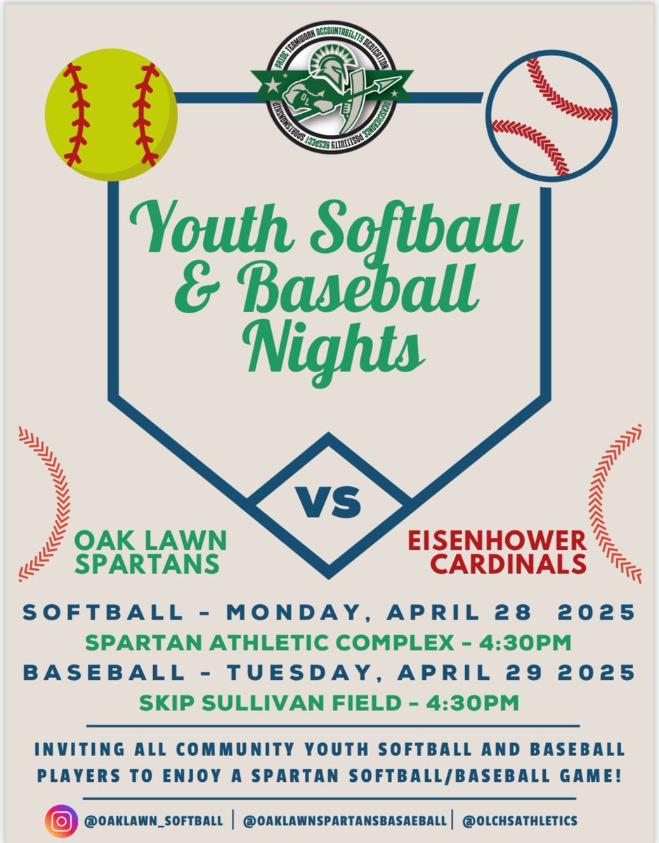 Come on out future Spartans! #olchspride