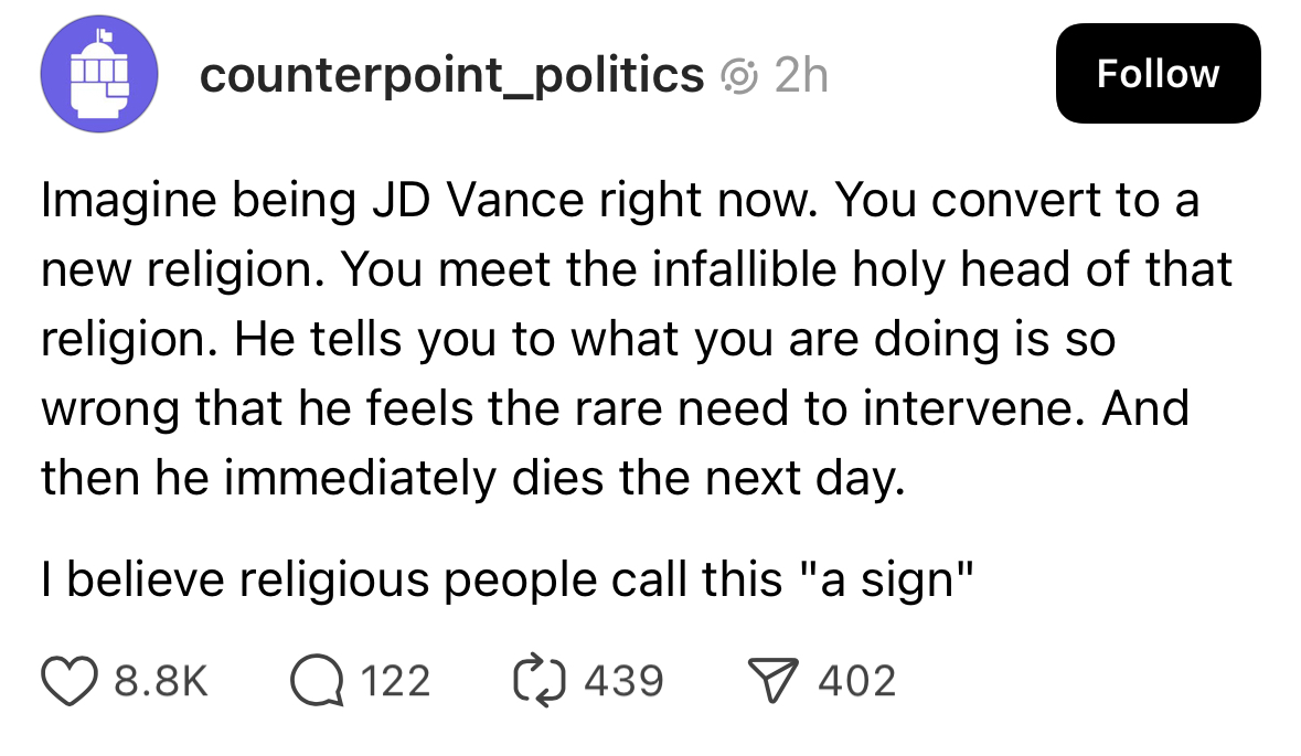 I am begging conspiracy theorists to do what they do best this one time.