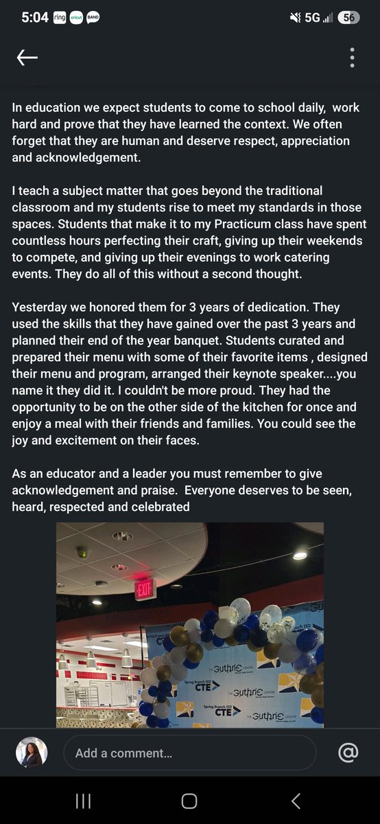 Celebrate your people. #cteeducator