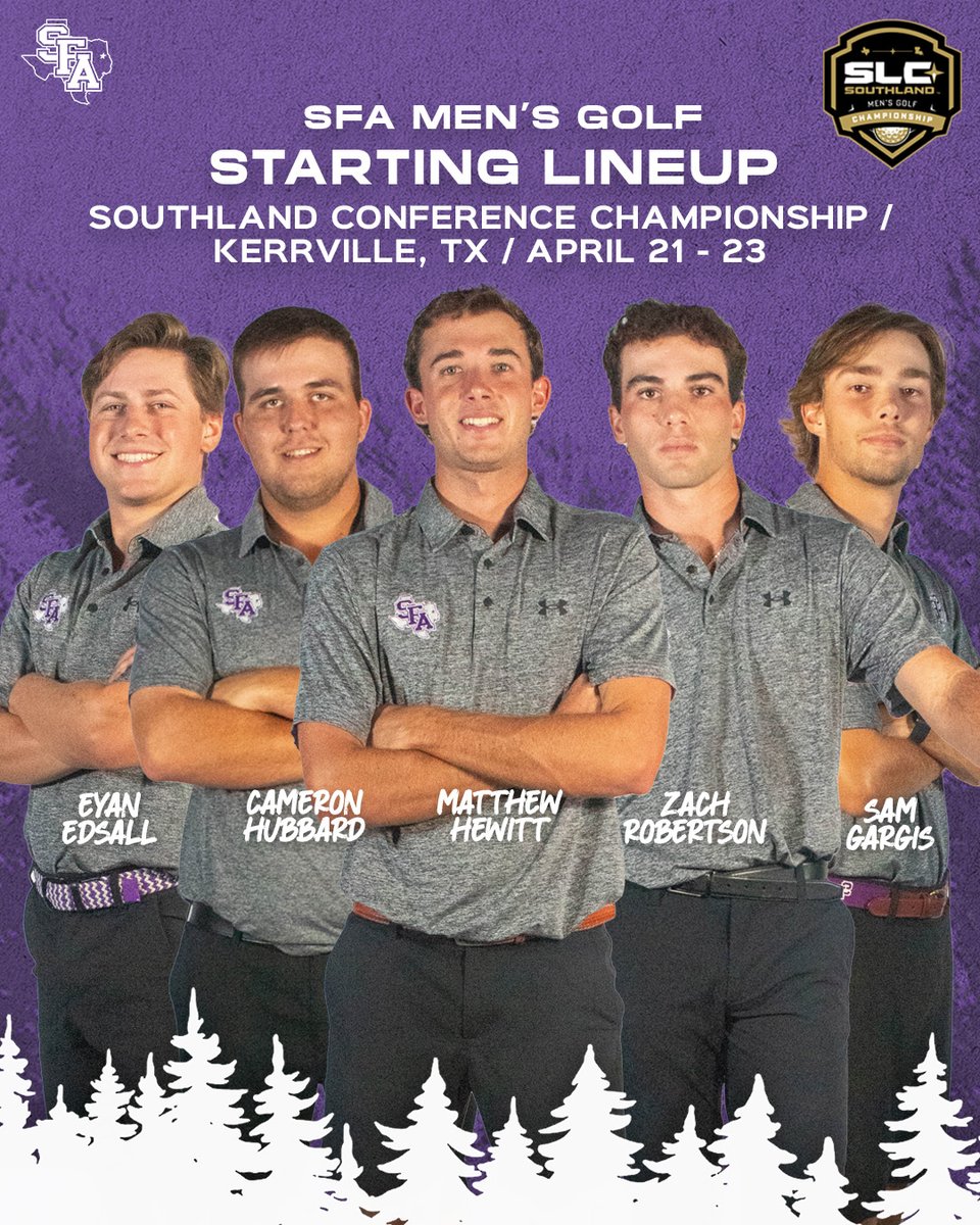 Starting Lineup for the SLC Tournament 🪓

📊: tinyurl.com/258ou8so

#AxeEm