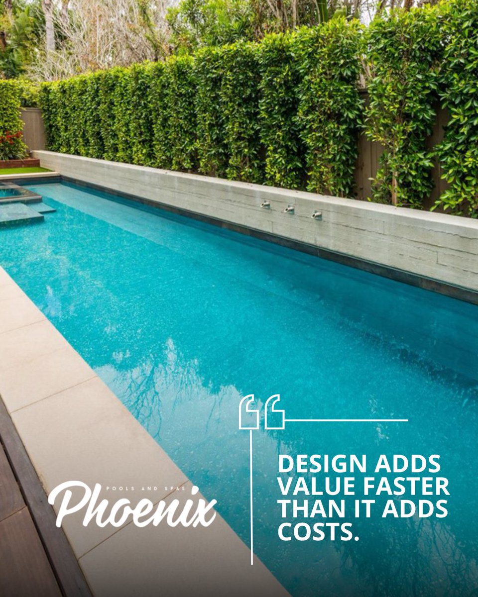 PhoenixPoolsSpa's tweet image. "Design adds value faster than it adds costs." — Joel Spolsky.
.
.
#pool #pooldesigns #custompool #poolbuilder #pools #poolcontractor #RiversideCounty #Temecula #PhoenixPools #PhoenixPoolsandSpas