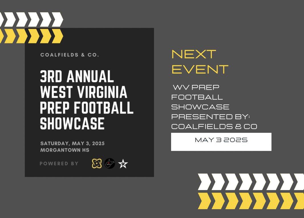 Iron QB (@iron_qb) on Twitter photo Proud to team up with <a href="/CoalfieldsCo/">Coalfields & Co.</a> at this year’s West Virginia Prep Football Showcase!
QBs, if you’ve got the arm, the vision, and the passion — meet us in Morgantown.
It’s time to show the state what you’re made of!
#SharpenYourGame Proud to team up with <a href="/CoalfieldsCo/">Coalfields & Co.</a> at this year’s West Virginia Prep Football Showcase!
QBs, if you’ve got the arm, the vision, and the passion — meet us in Morgantown.
It’s time to show the state what you’re made of!
#SharpenYourGame