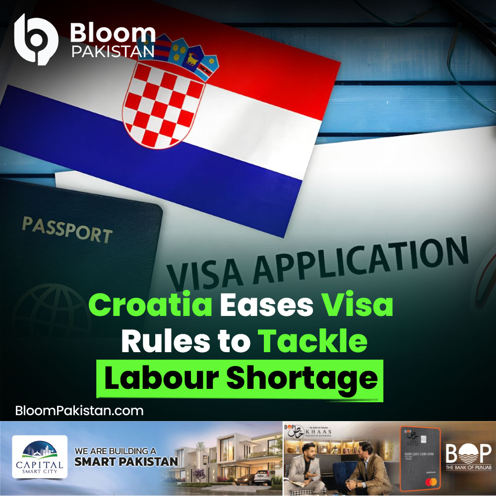 bloom_pakistan's tweet photo. Croatia Eases Visa Rules to Tackle Labour Shortage
#BloomPakistan @CroatiaInEU #CroatiaJobs #VisaUpdate #LabourShortage #WorkInCroatia #VisaEase #JobOpportunity #CroatiaNews #OpenForWork
Read News:
https://t.co/10IMtDMPEy https://t.co/72r4R2hDjV