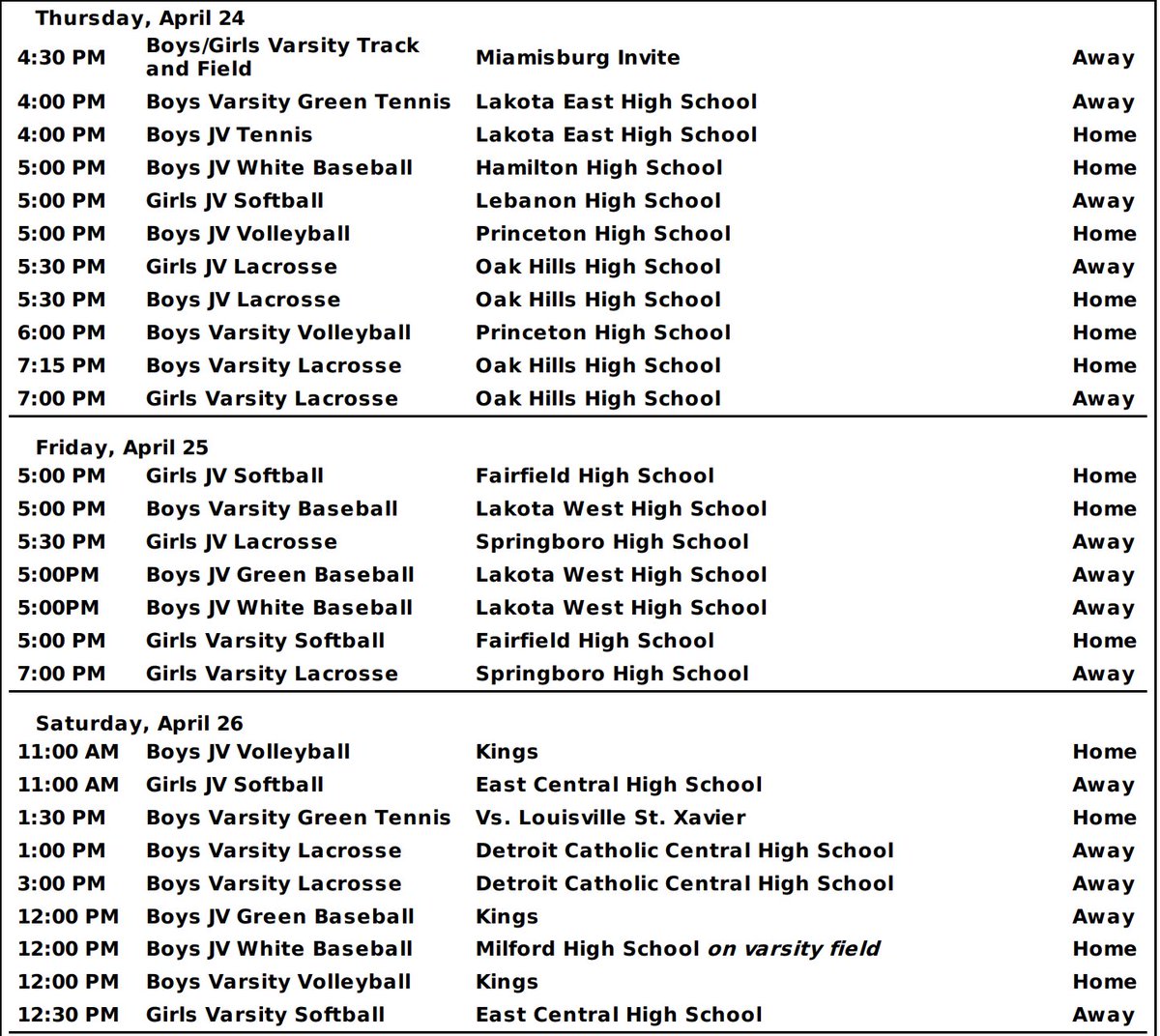 💫 Don't miss out on these Comets in action this week!

🎟️ masonohioschools.hometownticketing.com/embed/all?scho…