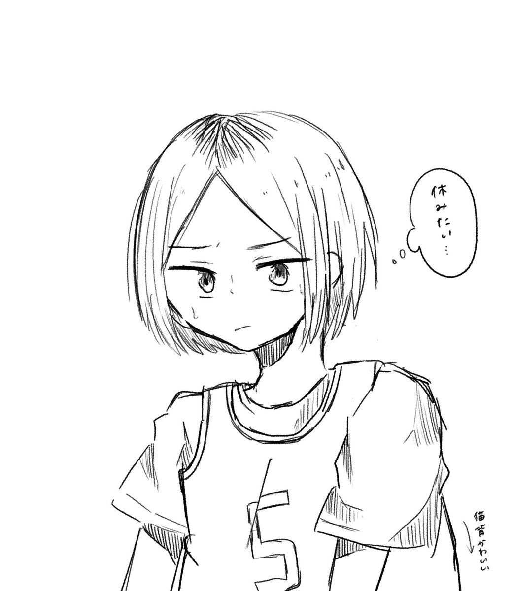 鉛筆みたいなペンでらくがきするの楽しい 