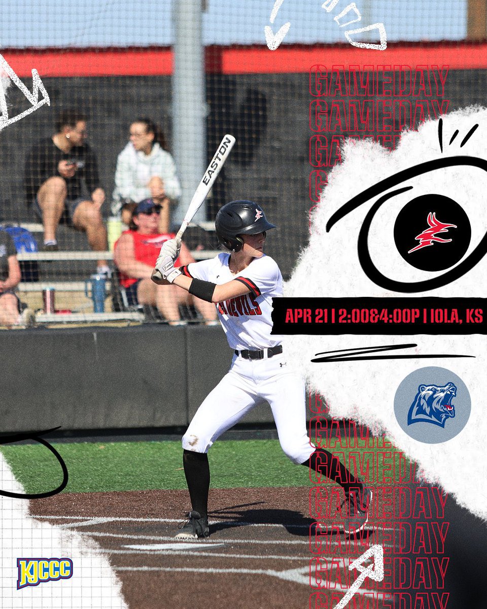 🥎GAMEDAY🥎 

Red Devils are back in action today vs the MSU-WP Grizzles in a non-conference double header!
🆚 | MSU-WP
⏰ | 2:00/4:00p
📍 | 1801 N. Cottonwood St., Iola, KS 66849
