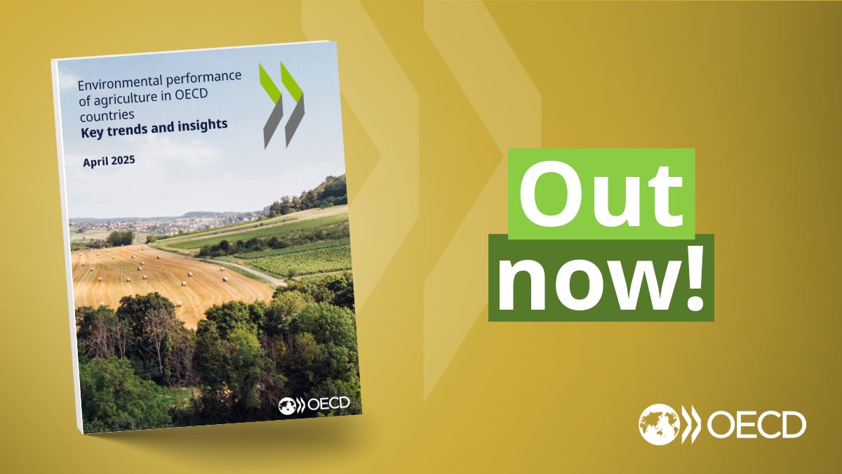 Agricultural production has expanded in most OECD countries. But what about environmental performance?  

The new Environmental Performance of Agriculture in OECD Countries report highlights key trends. ⬇️
brnw.ch/21wS7x0