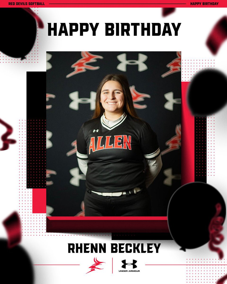 🎂 BIRTHDAY ALERT 🎂
Join us in wishing a happy birthday to sophomore #16 Rhenn Beckley!
Hope you have a great day! #AllenPride