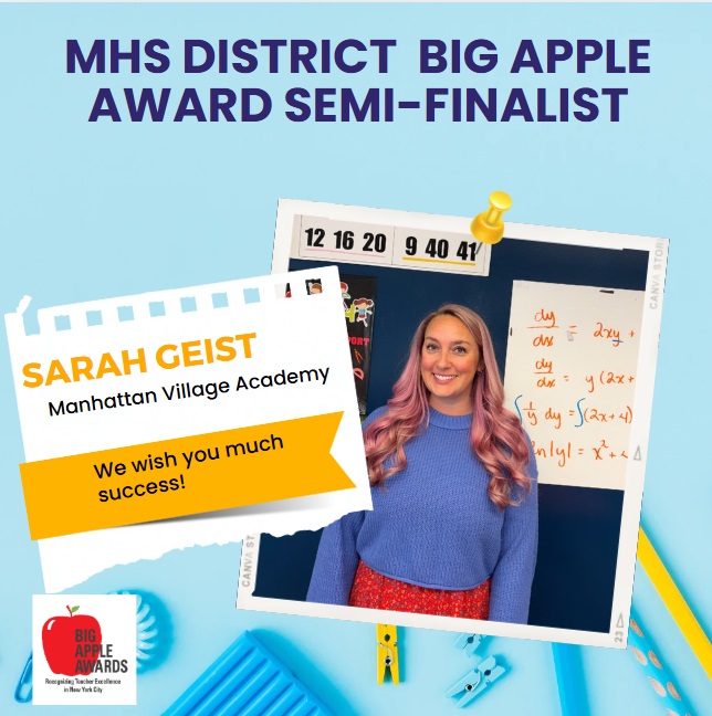 manhattanhs (@manhattanhs) on Twitter photo A shout out to our <a href="/manhattanhs/">manhattanhs</a> 2005 Big Apple Award Semi-Finalists. We wish you all success in the next part of your journeys. <a href="/NYCSchools/">NYC Public Schools</a> A shout out to our <a href="/manhattanhs/">manhattanhs</a> 2005 Big Apple Award Semi-Finalists. We wish you all success in the next part of your journeys. <a href="/NYCSchools/">NYC Public Schools</a>