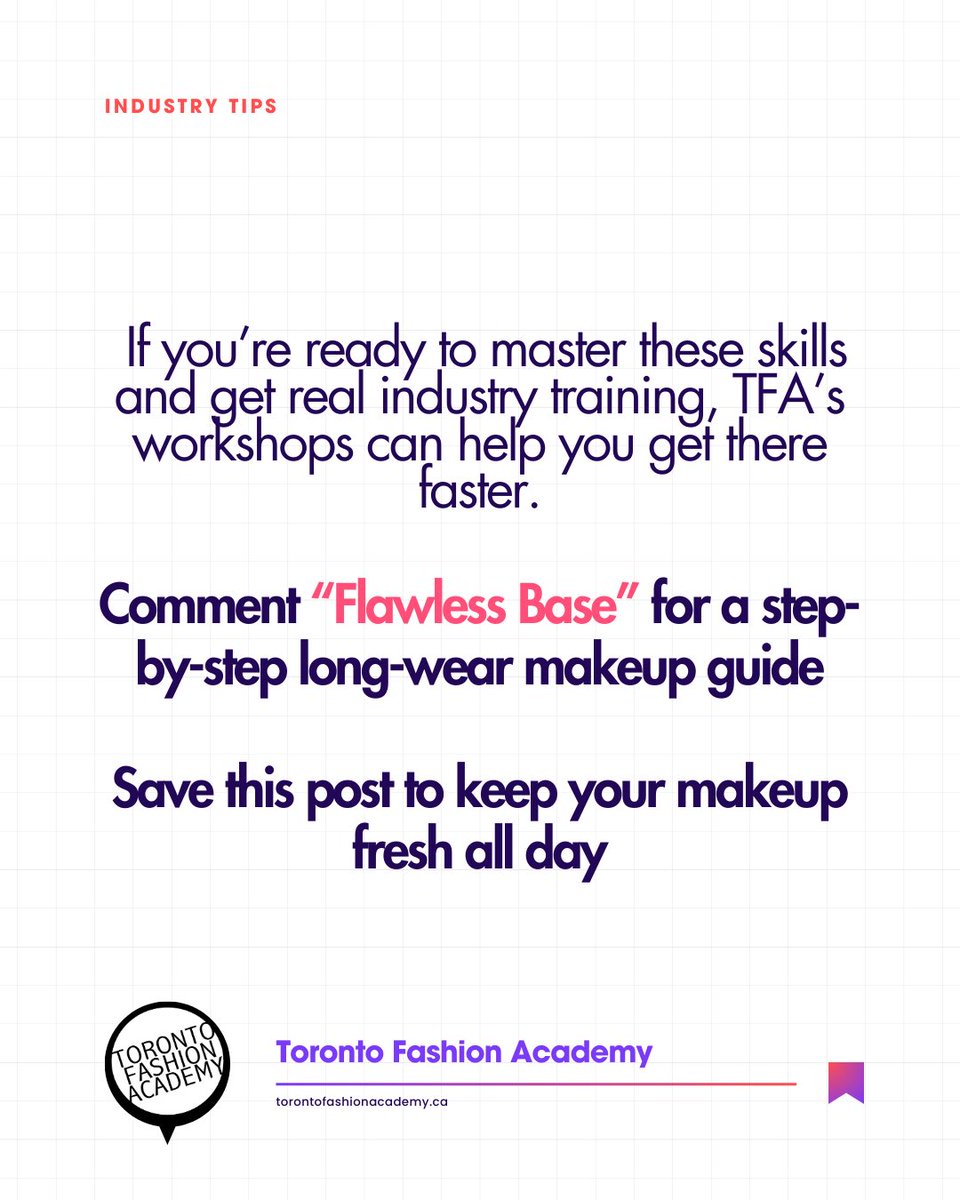 TFAOfficial's tweet image. Your base keeps creasing? 

The pros don’t just set once — they layer.

This spray technique locks your makeup through heat, lights, and long shoots.

Comment “Flawless Base” on IG for the full guide.

#makeuptips #muaessentials #editorialmakeup #fashionstudio #torontofashion