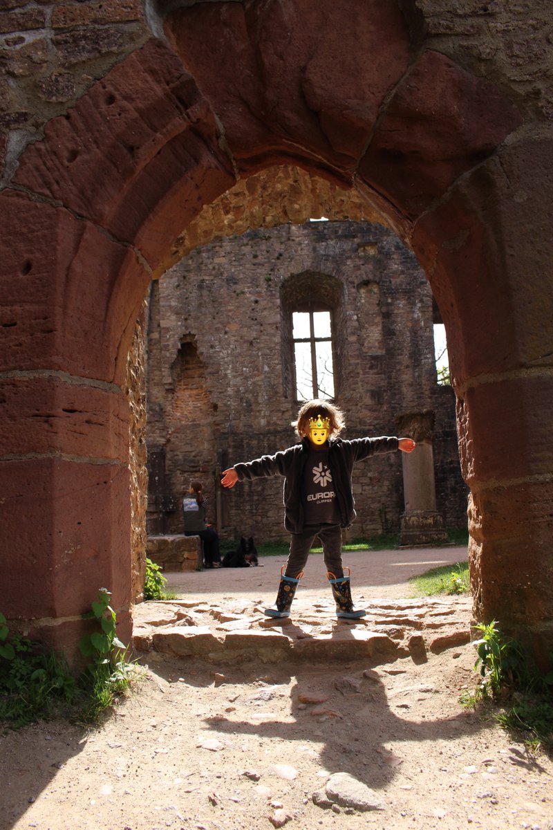 Exploring flower towns and castles along the Alsatian wine route just before Easter. This kid is a natural, at home wherever he finds himself.

France is the 7th country my world traveler guy has been to. 🇫🇷🛩️