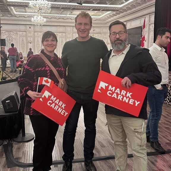 I have to confess.  

Yes, I'm a life-long Liberal supporter.  

But after the events of the last 4 weeks, I will be voting Conservative for the first time in my adult life.

It started with the fact that I was unable to vote in the Carney leadership race (picture from the