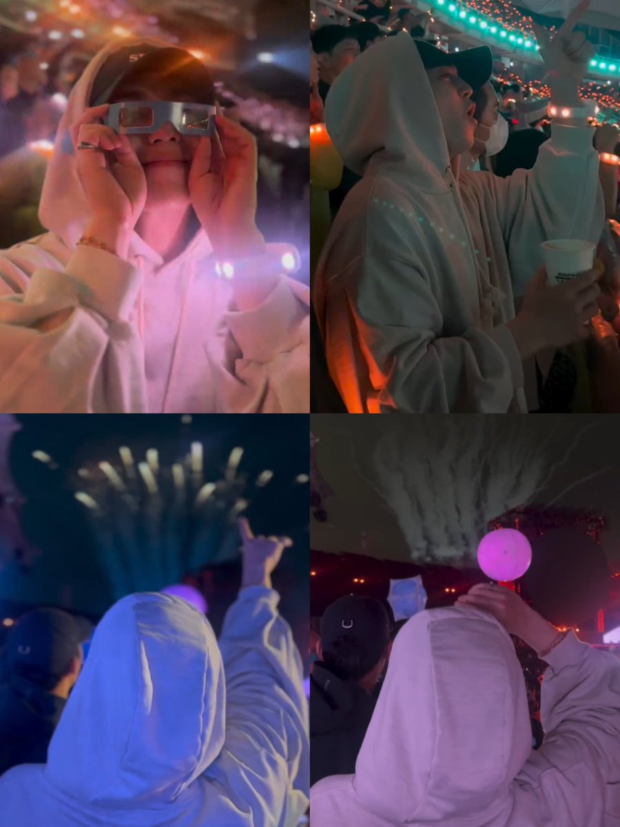 oh to watch a coldplay concert with seungcheol 🥹🤍