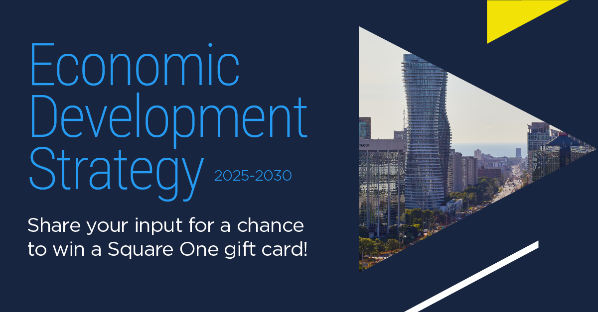Mississauga Board of Trade (@mbotontario) on Twitter photo 🚀 Help shape #Mississauga's future! Take 5-10 mins to complete the Economic Development Strategy survey and share your thoughts on growing our city's business environment. Plus, you could win 1 of 3gift cards!
👉 ow.ly/bEI350VARV4 <a href="/MississaugaEDO/">Invest Mississauga</a> 🚀 Help shape #Mississauga's future! Take 5-10 mins to complete the Economic Development Strategy survey and share your thoughts on growing our city's business environment. Plus, you could win 1 of 3gift cards!
👉 ow.ly/bEI350VARV4 <a href="/MississaugaEDO/">Invest Mississauga</a>