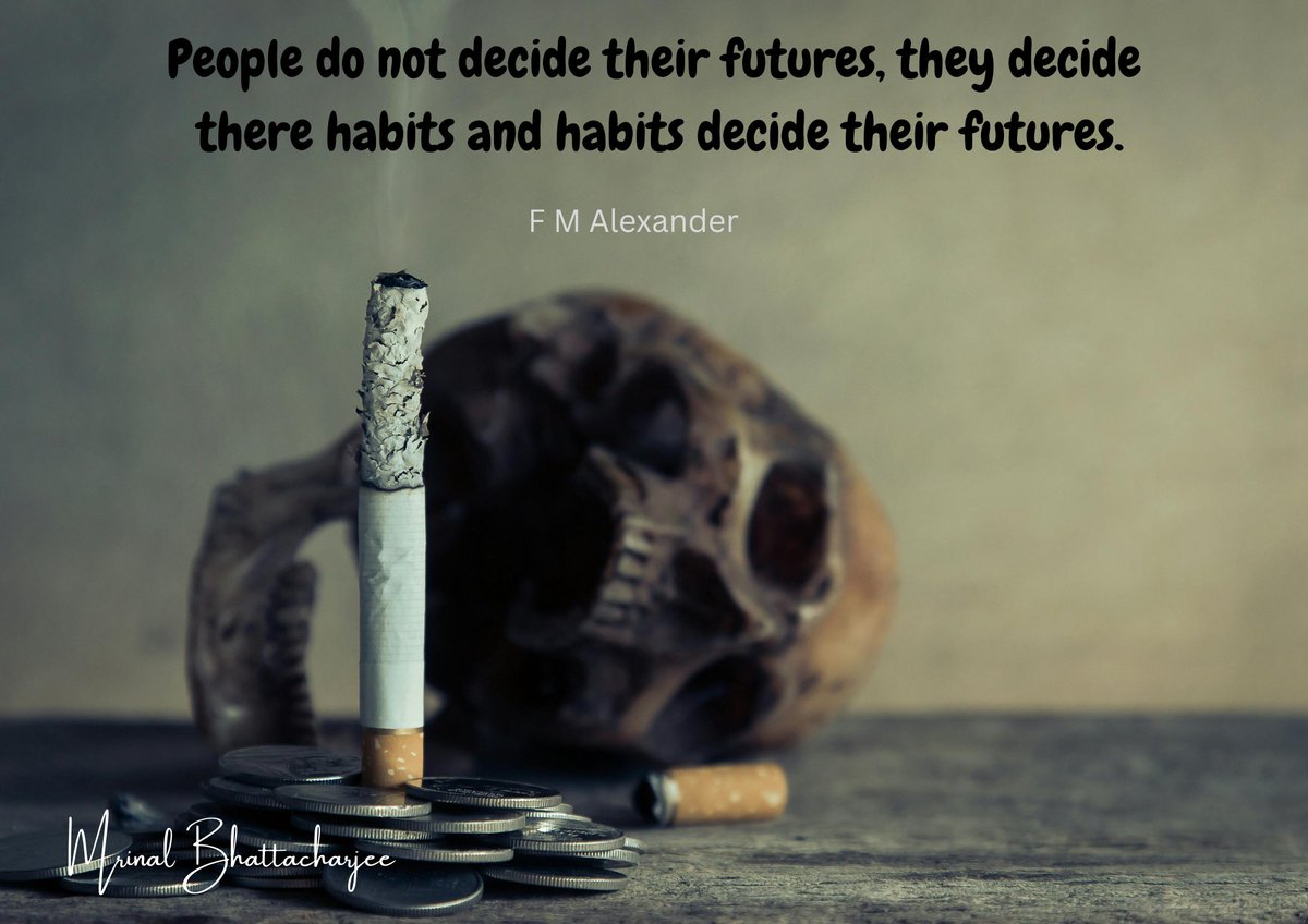 mrinalb2021's tweet image. Sow a thought, reap an action; sow an action, reap a habit.

#HabitsMatter #DisciplineEqualsFreedom #RoutineWins #ConsistencyIsKey #SmallStepsBigResults