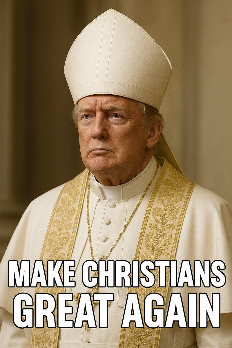 BREAKING NEWS: Anonymous sources have told me that <a href="/realDonaldTrump/">Donald J. Trump</a> is running to be the next pope. #makechristiansgreatagain. #RIPPopeFrancis
