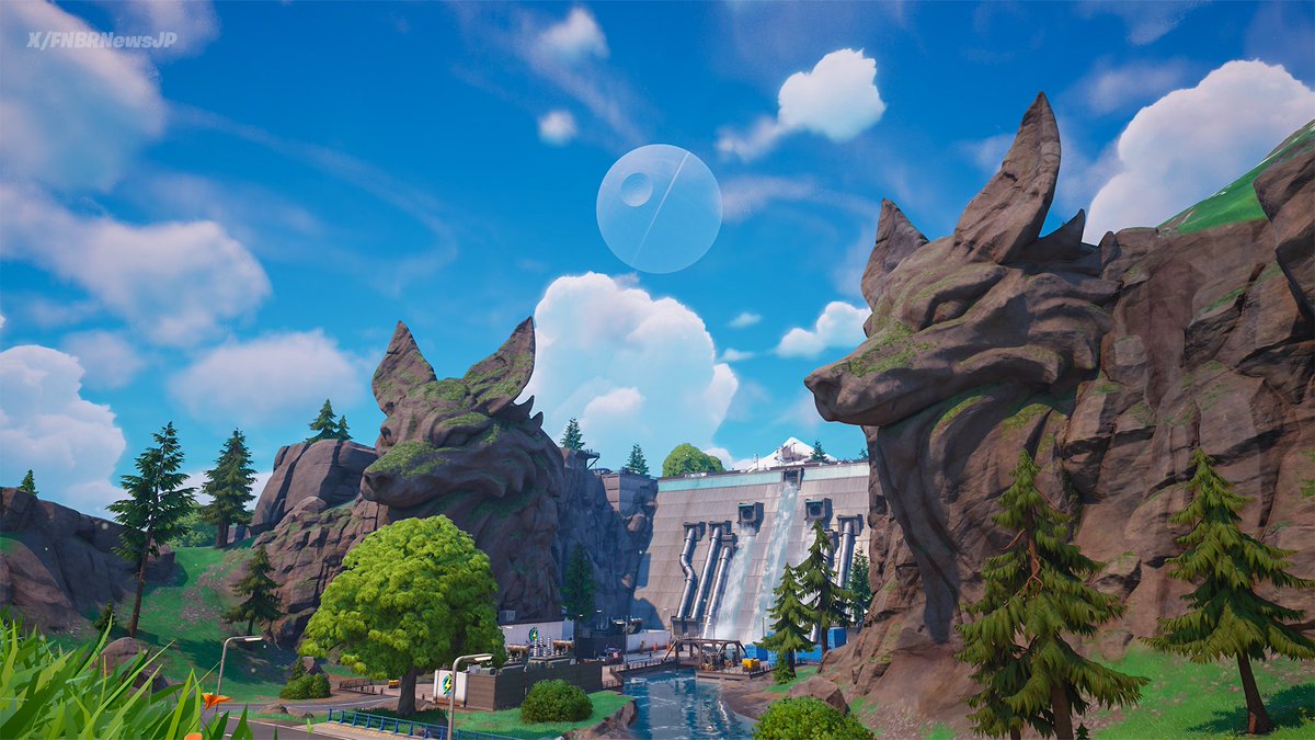 togaedyt's tweet photo. Así se verá la 'Estrella de la Muerte' desde el mapa una vez que esté en su última fase 👀

📸 | @FNBRNewsJP
#Fortnite https://t.co/8nrQGagicS