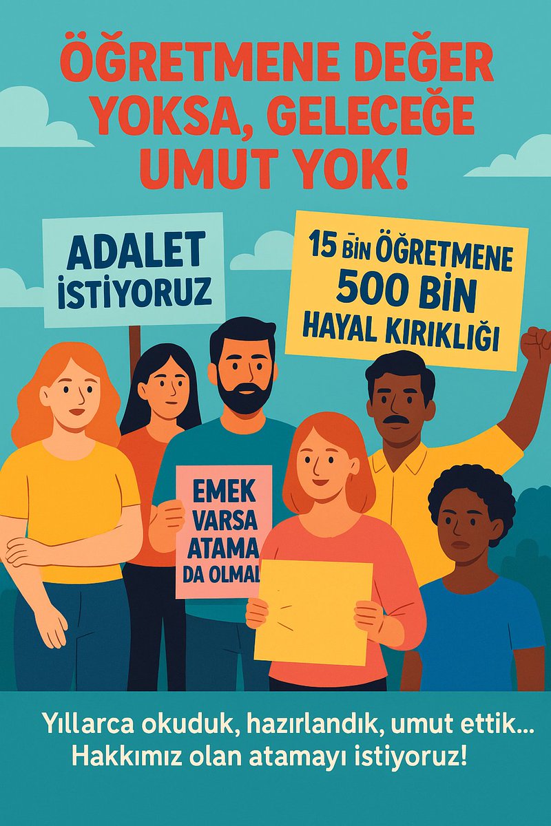 #Kpss2024AtamasındaKıyımVar
#MebÜcretliÖğretmenKadarAtama 
#türkeğitimsen