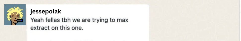 BlurCrypto's tweet image. Coinbase Ventures invested in $ZORA, “a coin for fun”, at $600m

Coinbase heads start mass shilling “coining content” on Zora last week

Zora TGE this week amidst all the “hype”

65% to team, zero use case, 2 snapshots — one 5 years long, the other 1 month

Need I say more?
