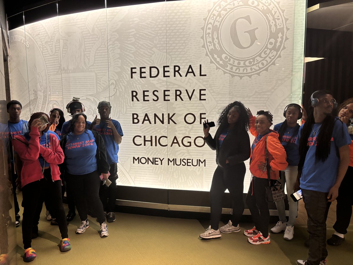 TargetArea's tweet image. Big thanks to our friends at The McCormick Foundation!
Because of their support, the TADC Youth Zone took a powerful trip to the Federal Reserve—an inspiring experience that brought financial education to life
We're proud to keep the learning going as we celebrate.