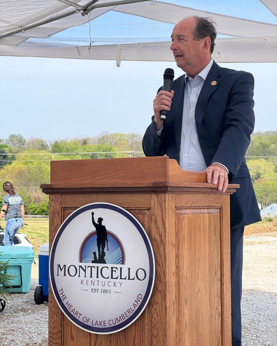 We broke ground on Kentucky's first medical cannabis cultivator last week with Centaurus Farms in Monticello. This Tier Two cultivator will create dozens of jobs for our people and help us ensure Kentuckians suffering have access to medical cannabis.