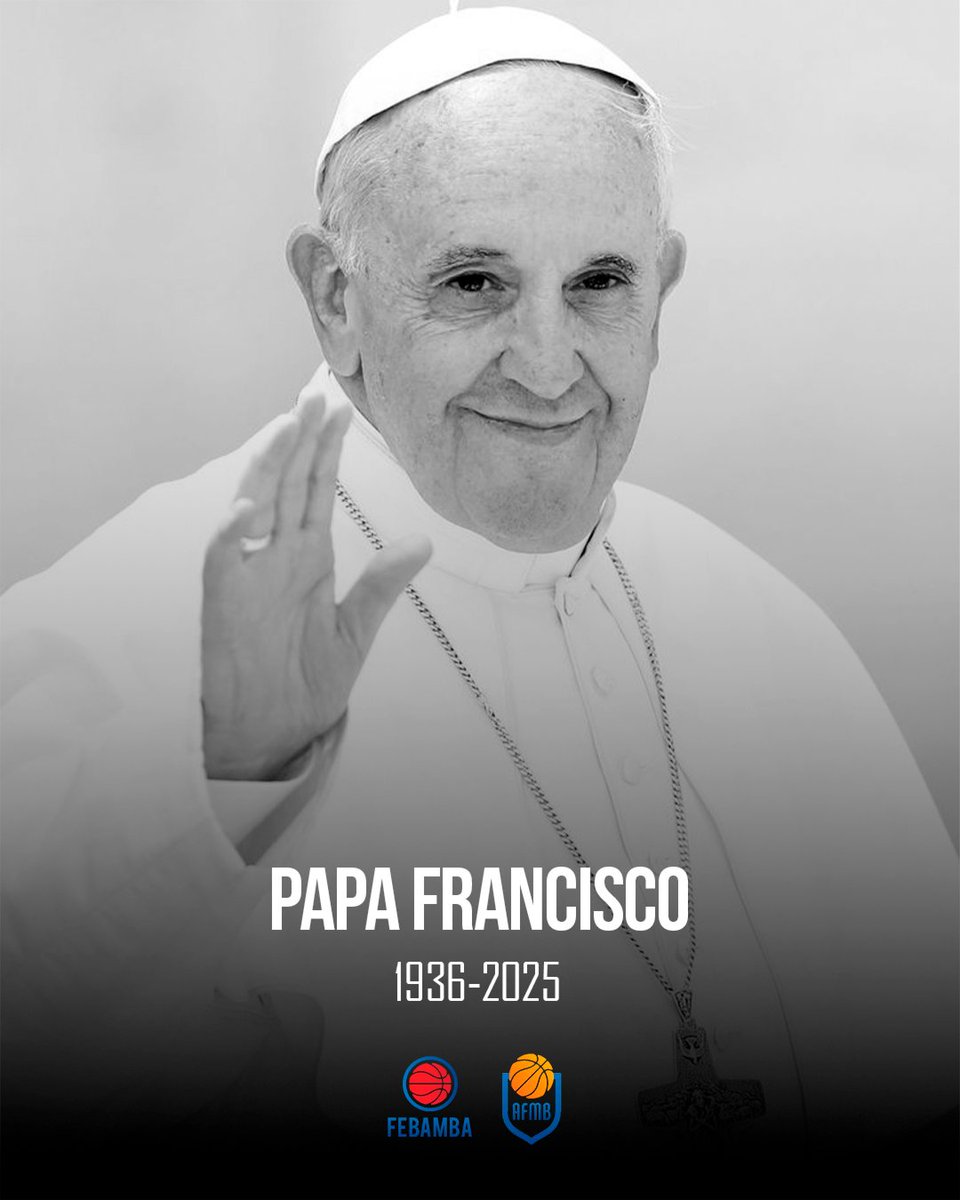Desde FeBAMBA y AFMB despedimos con profunda tristeza al Papa Francisco. Nos sumamos al dolor y las condolencias ante la partida de este gran referente.

QEPD 🕊️