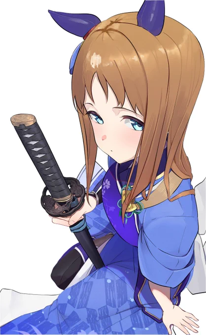 グラスワンダーには気軽に刀とか持ってもらいたい(その2) #ウマ娘 