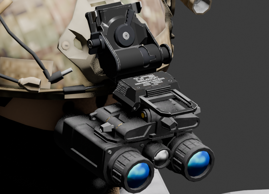G372A2's tweet photo. Thermal Fusion Binoculars #robloxstudio #robloxdev #blender https://t.co/YXAHfHzh9A