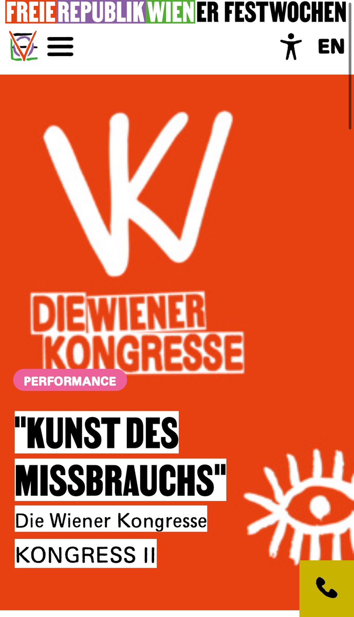 Wenn der #Missbrauch zur Bühne wird, ist die Kunst längst entgrenzt.

Wenn die #Wiener #Festwochen unter dem Titel „Kunst des Missbrauchs“ Persönlichkeiten wie Florian #Teichtmeister oder Otto #Mühl in ein künstlerisches Setting einbauen, dann ist das kein Tabubruch – das ist die