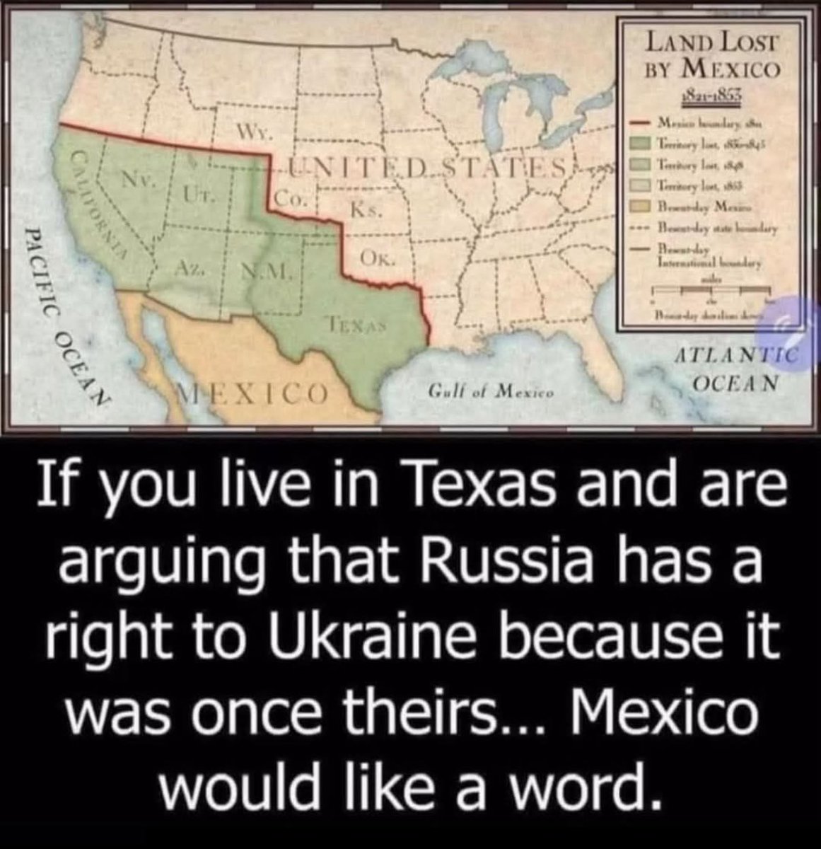 Just saying….