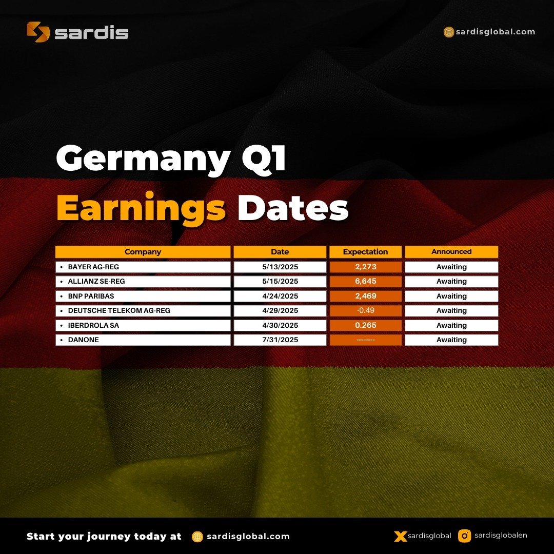 Germany Q1 Earnings Dates:

#danone #bayer #allianz
