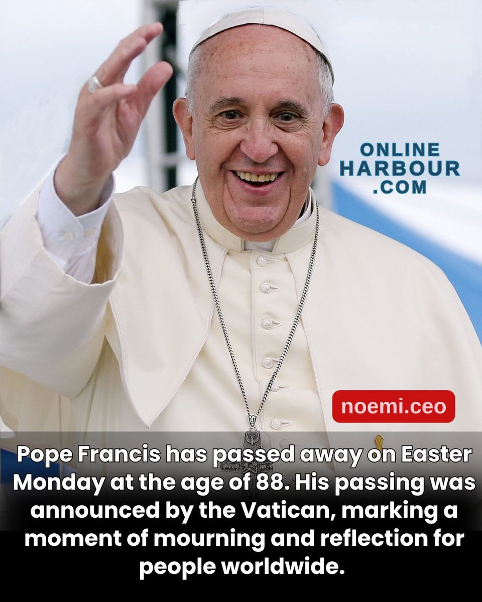 It is with a heavy heart that we mark the passing of Pope Francis on Easter Monday, at the age of 88. He was the first pope from Latin America and was widely recognised as an advocate for humility and compassion.

He dedicated his life to bridging divides, uplifting the