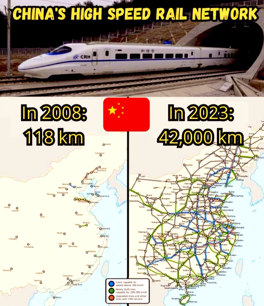 China heeft in 15 jaar een HSL netwerk van 50,000 km aangelegd (met gem. snelheid van 200-350 km/h) en wij polderen en ouwehoeren al 40 jaar over de Lelylijn van 130 km. Symptomatisch voor de wijze waarop NL (niet) bestuurd wordt door een incompetente incrowd van vergaderaars.