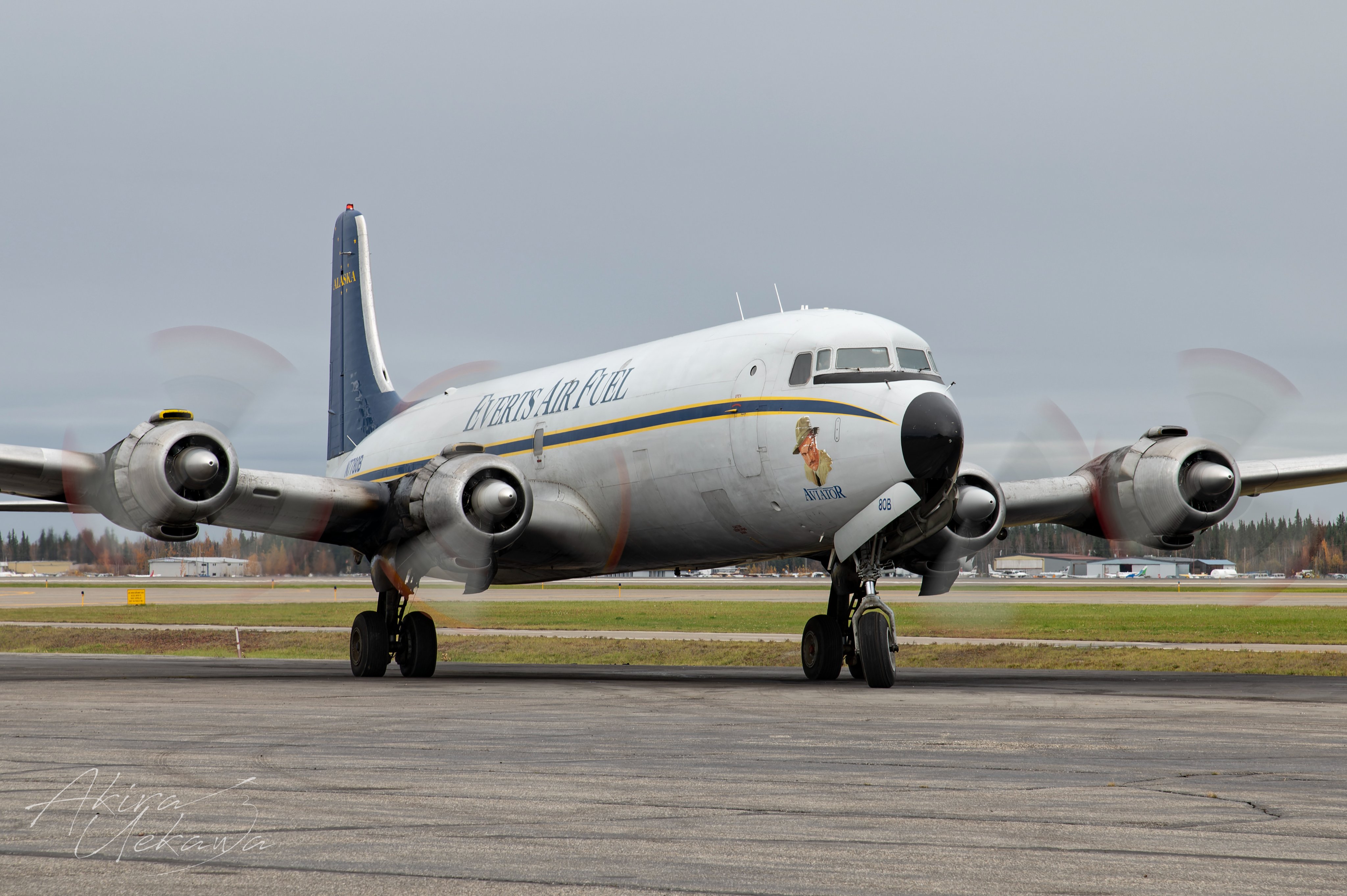 日光 野村トーイ DC-7 United mainliner N31225 航空機 ブリキ