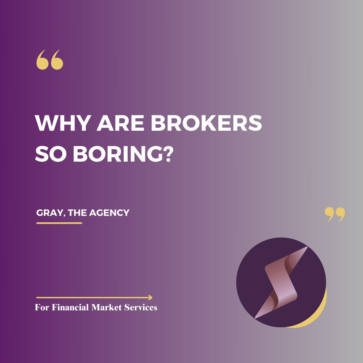 Why are content from brokers boring?

No one cares about: “Gold’s ATH ” everytime.

They want to understand what it means.

Break every tweet down into simple relatable sentences.

Not in verbose words but simple English.