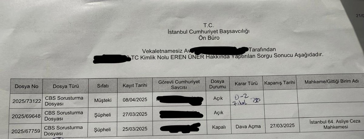 Dezenformasyonla Mücadele Merkezi dezenformasyon yapıyor. İlginç. 8 Nisan 2025 tarihinde suç duyurusunda bulunduk, İst CBS 2025/73122 soruşturma numarasıdır.