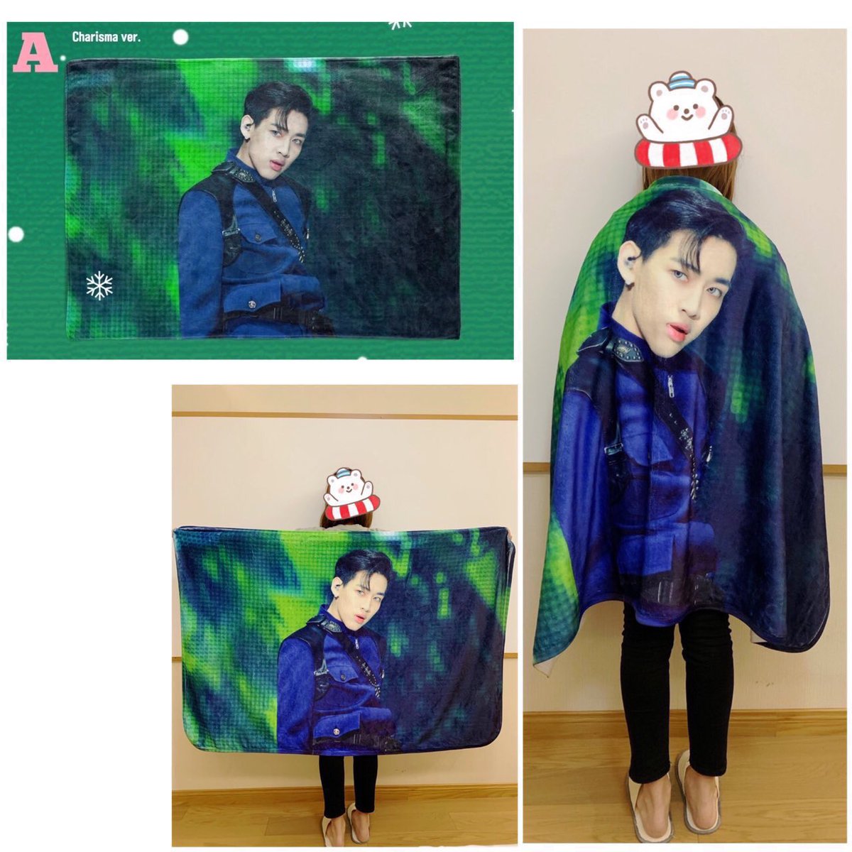Merry_KShop's tweet photo. ‼️SALE‼️ผ้าห่ม #BamBam บ้านพิ้งบอย ของใหม่ พร้อมของแถม

มี 2 ลาย ผืนละ 590 บาทรวมส่ง

A - Charisma Ver.
B - Christmas Ver.

#ตลาดกัซ #ตลาดนัดอากาเซ #ตลาดนัดอากาเซ่ #ตลาดนัดgot7 #ของสะสมgot7 #ผ้าห่มgot7 #แบมแบม #ขายของสะสมอากาเซ่ https://t.co/Zl71WTQC26
